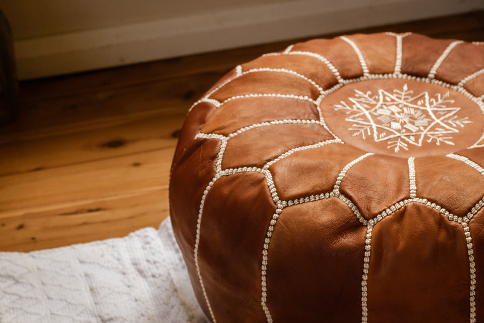 How to stuff your Moroccan Pouf 