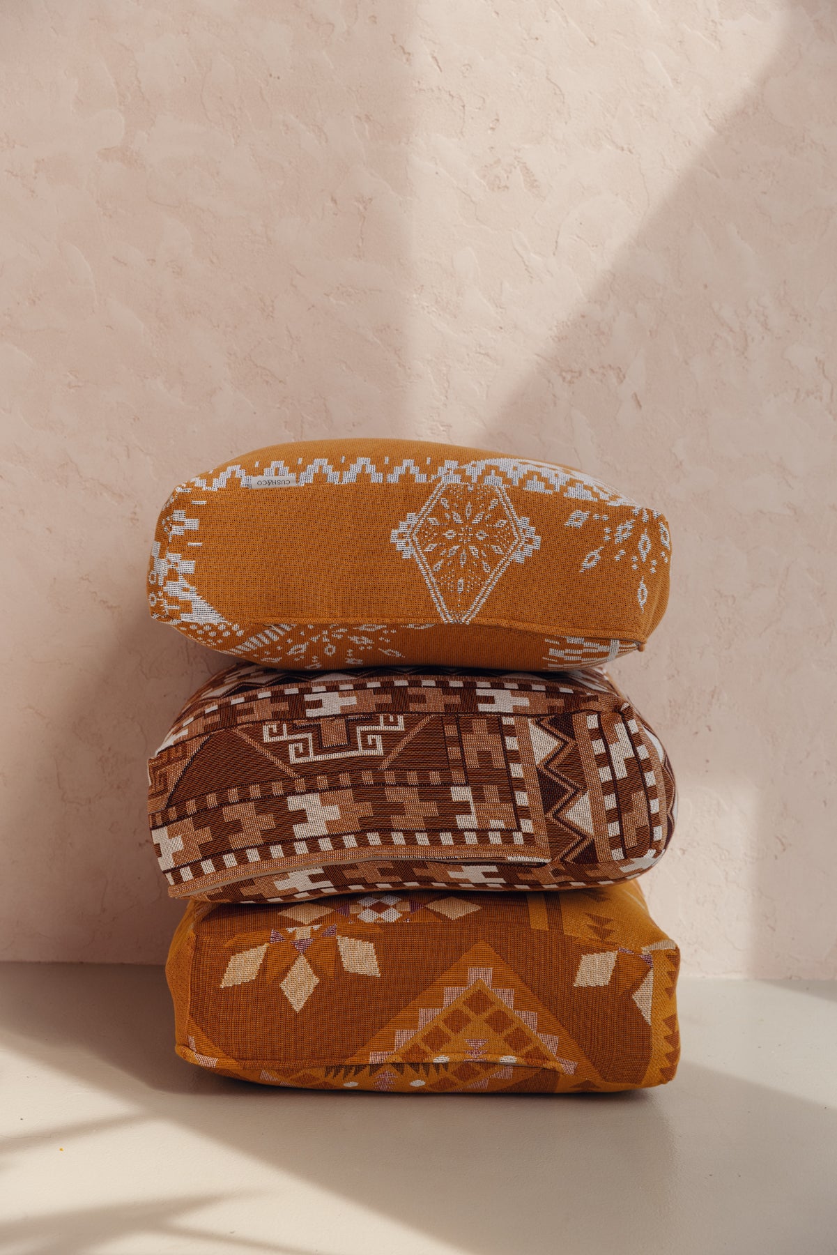 Woven Floor Cushion Cover