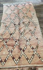 Vintage Moroccan Rug - Cross My Heart