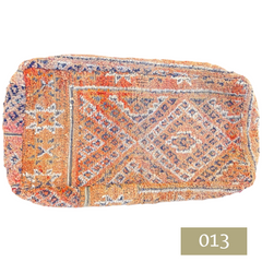 Moroccan Vintage Floor Cushion Pouf Large Rectangle