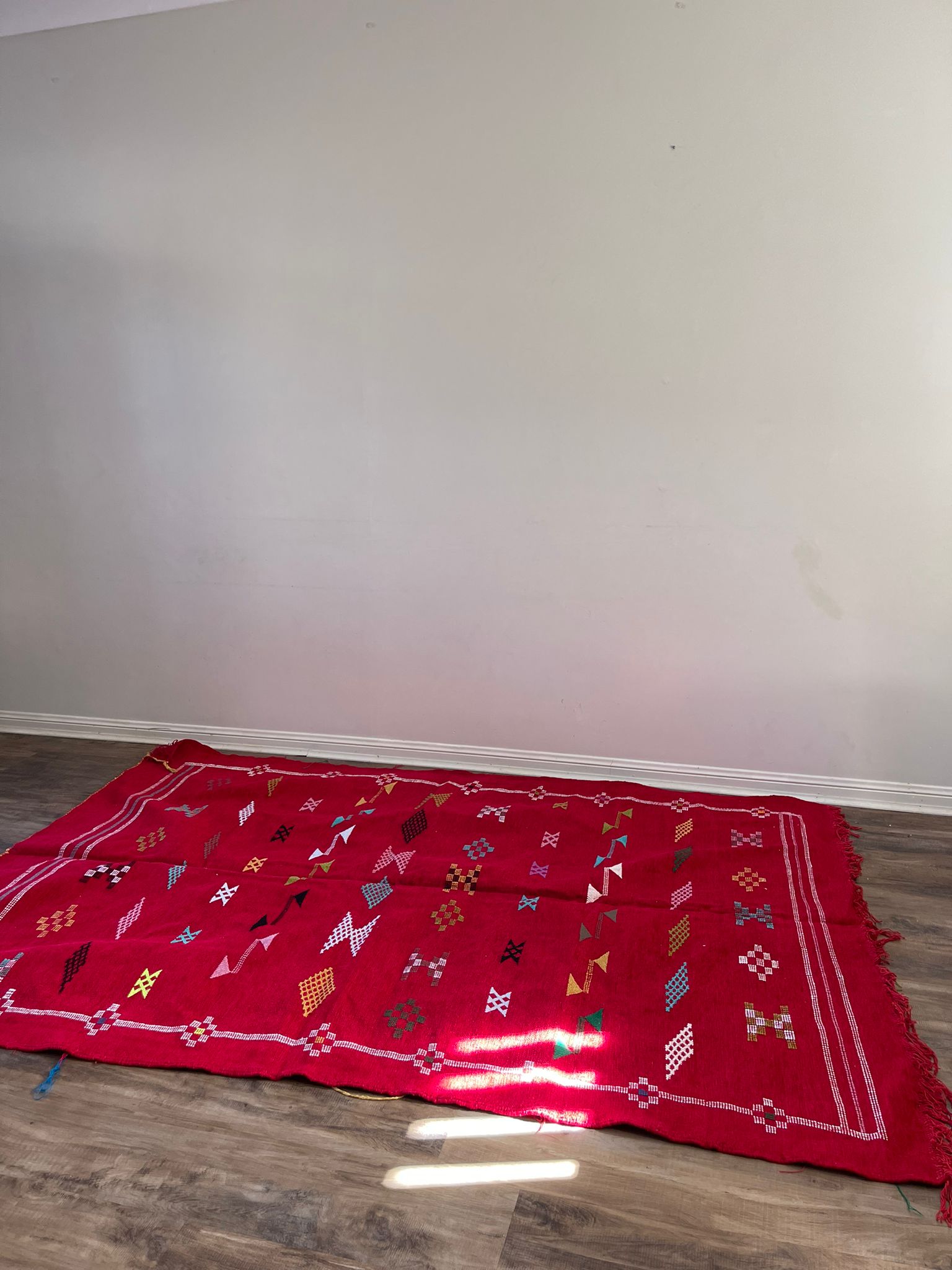 Kilim Rug - Red -245cm x 140cm
