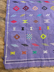 Kilim Rug - Purple - 245cm x 140cm