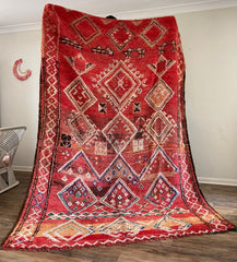 Vintage Moroccan Rug - Kotoubia