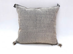 Cactus Silk Cushion Cover Grey