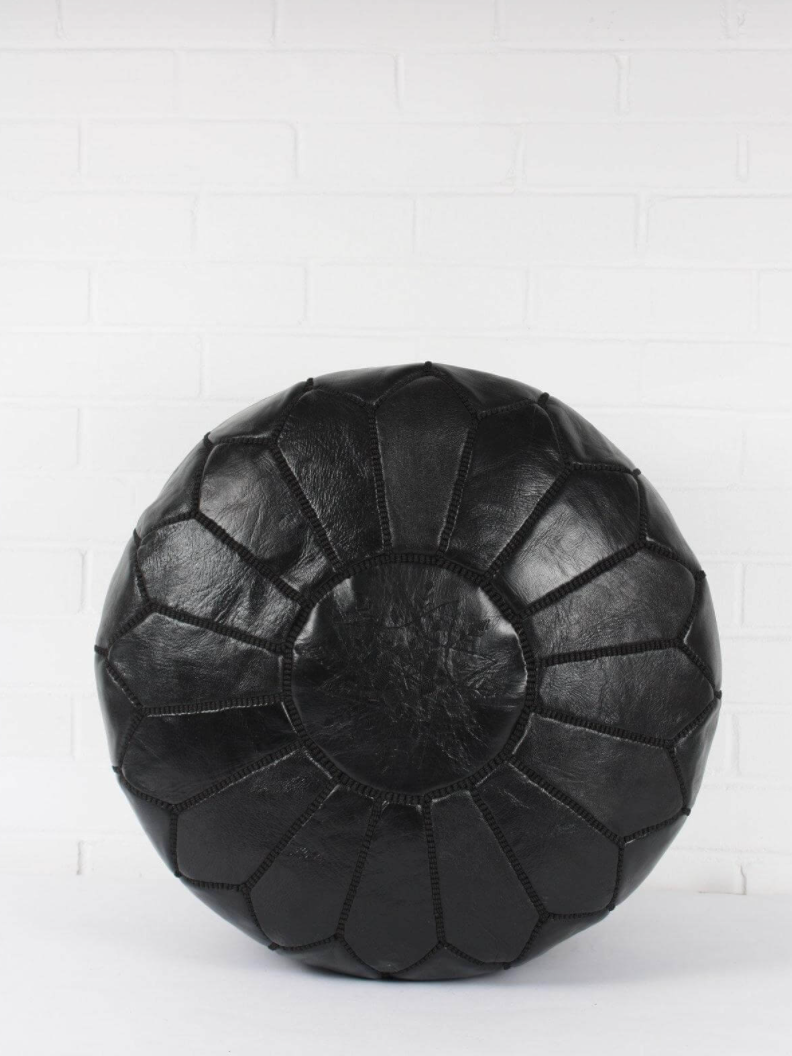 Ottoman Pouf Leather