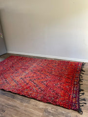Vintage Boujaad Moroccan Rug - 290 cm x 185 cm - Oudaya