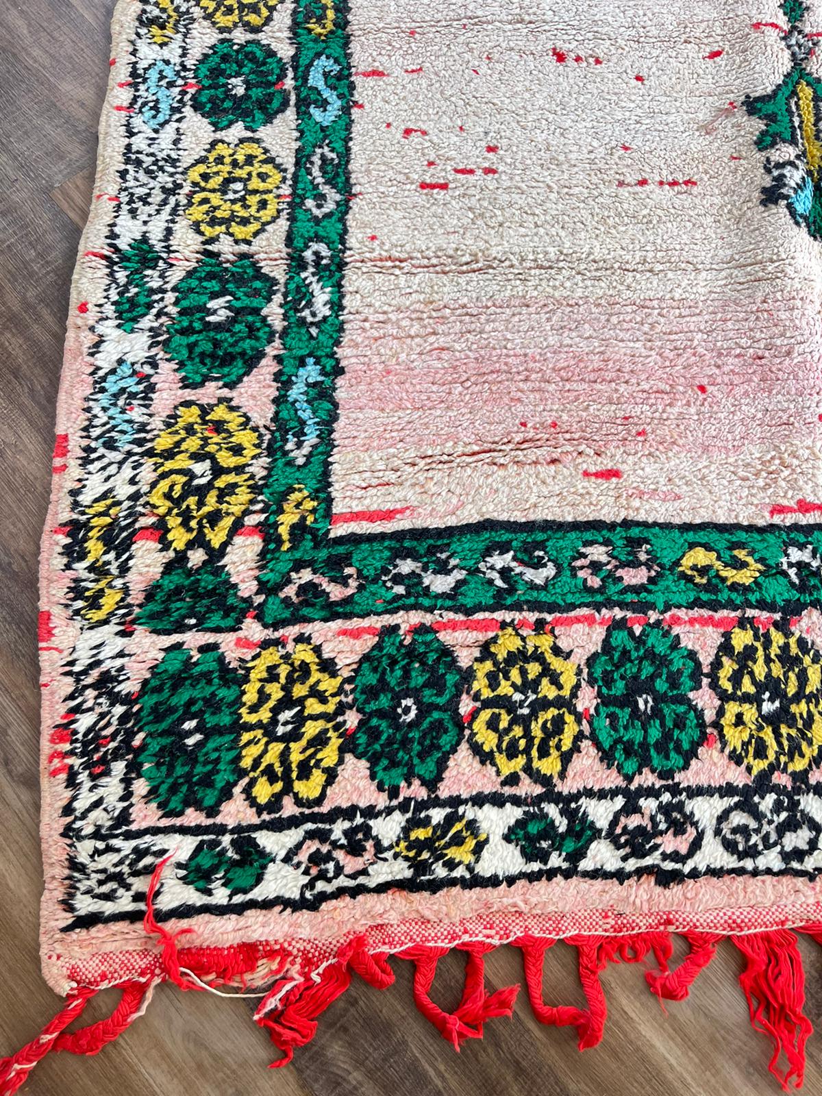 Vintage Boujaad Moroccan Rug - 360cm x 177cm - Aman